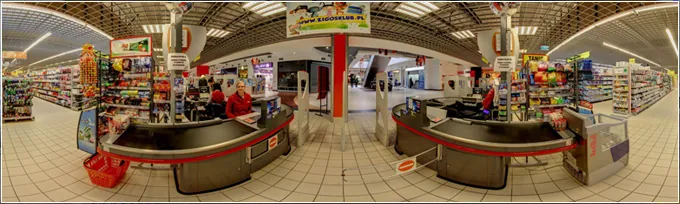 Intermarche, Leszno - wirtualna wycieczka 360°