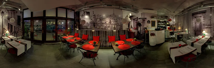 Restauracja Saint Jacques, Warszawa - wirtualna wycieczka 360°