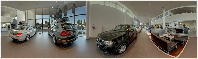 Salon BMW, Warszawa - wirtualna wycieczka 360°