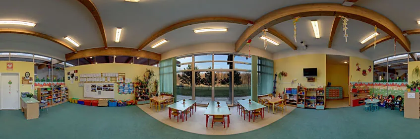 Samorządowe Przedszkole nr 10 w Krakowie - wirtualna wycieczka 360°