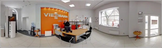 Viessmann, Salon firmowy, Głogów - wirtualna wycieczka 360°