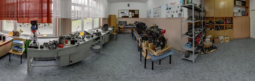 Zespół Szkół Zawodowych PBO Zielona Góra - wirtualna wycieczka 360°